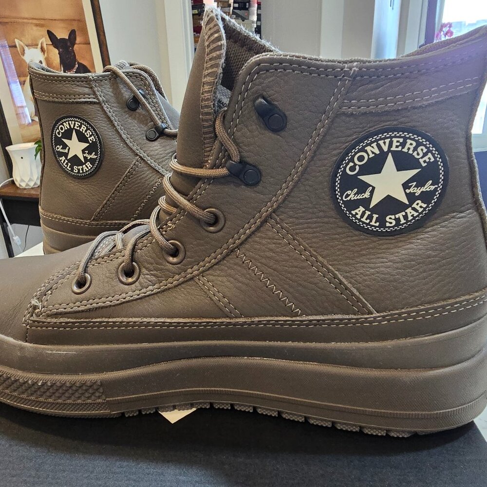 Converse Chuck Taylor All Star Men's High-Top Boot in Brown